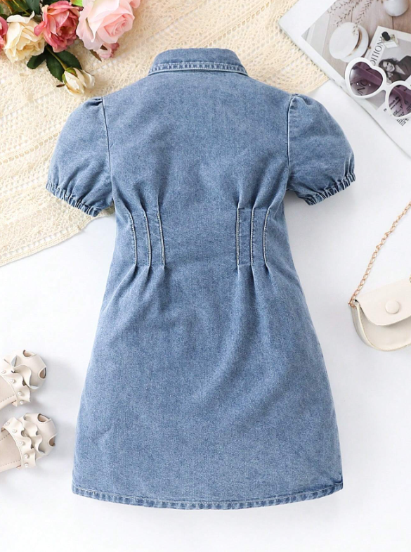 Denim Girls Dress