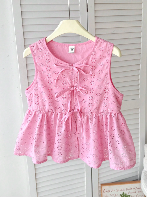 Blouse Geber rose Cut