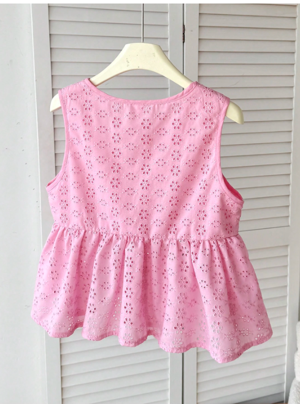Blouse Geber rose Cut