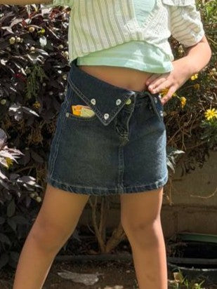Modern Denim Skirt